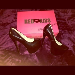 Red Kiss stiletto heels